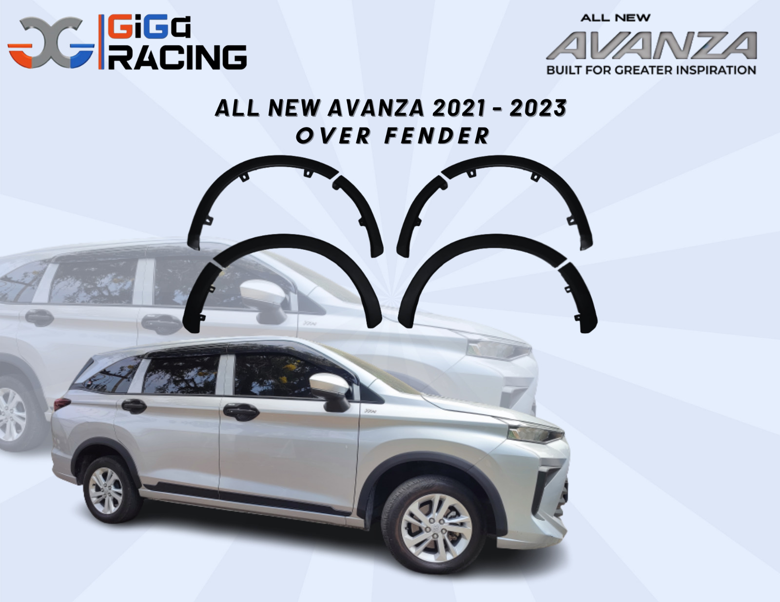 over fender all new avanza